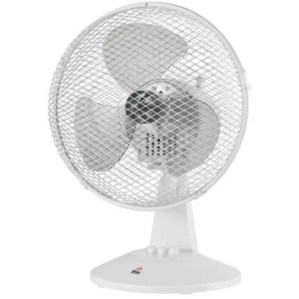 Ventilador de Sobremesa FM SB-123 40W - 3 Velocidades Silencioso Oscilante FM