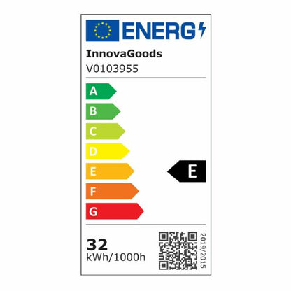 Ventilador de Techo LED Keteez InnovaGoods – 4 Aspas Retráctiles, 6 Velocidades y Función Verano/Invierno InnovaGoods