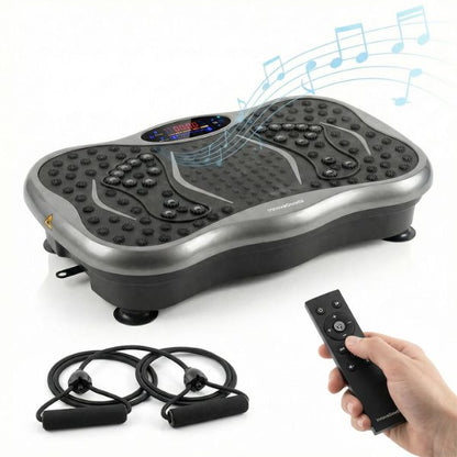 Plataforma Vibratoria Vivflow InnovaGoods: Tonifica y Adelgaza en Casa con Entrenamiento Completo InnovaGoods