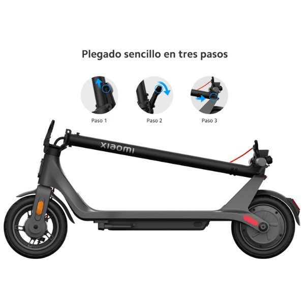 Patinete Eléctrico Xiaomi 4 Lite 2nd Gen 25km/h 500W - Negro Plegable 25km Xiaomi