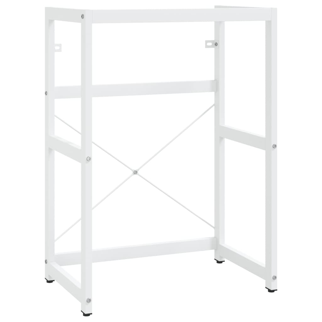Estructura de Baño con Lavabo Integrado 59 x 38 x 83 cm - Hierro Negro o Blanco Moderno - TU ULTIMO CLIC