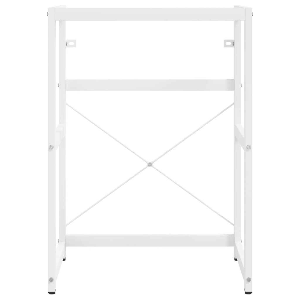 Estructura de Baño con Lavabo Integrado 59 x 38 x 83 cm - Hierro Negro o Blanco Moderno - TU ULTIMO CLIC