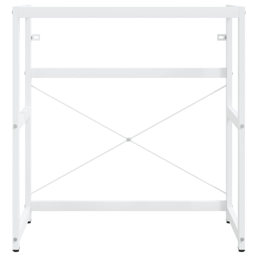Estructura de Baño con Lavabo Integrado - Hierro Negro o Blanco 79x38x83 cm - TU ULTIMO CLIC