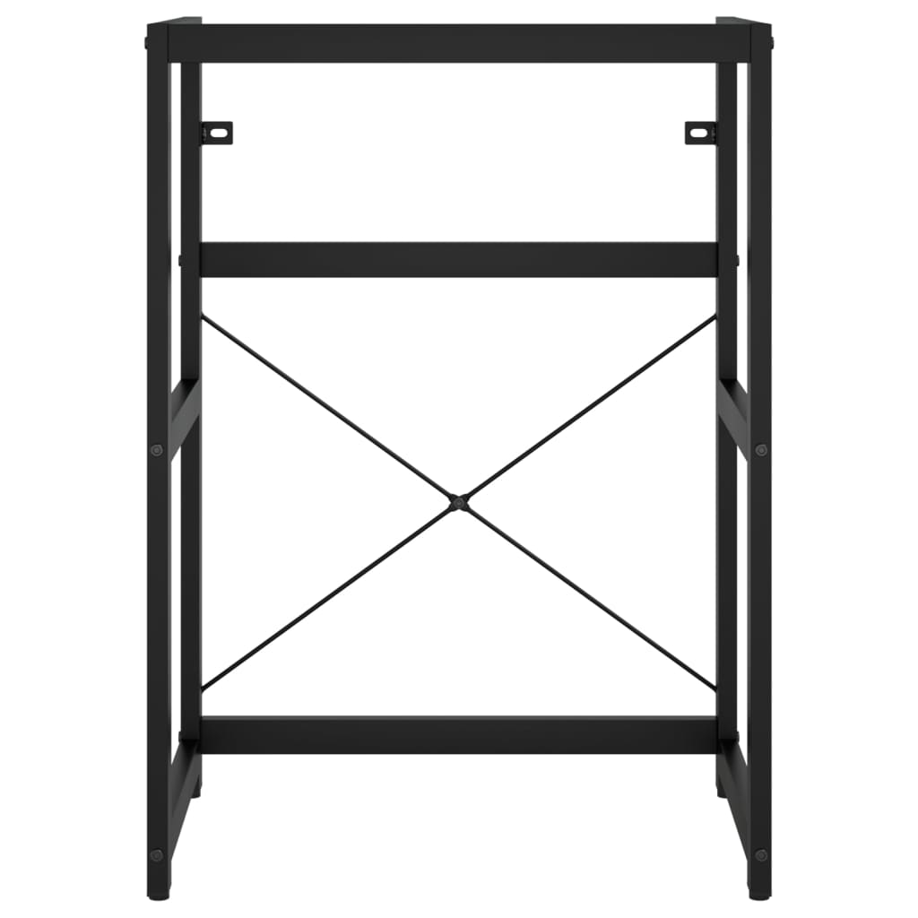 Estructura de Baño con Lavabo Integrado 59 x 38 x 83 cm - Hierro Negro o Blanco Moderno - TU ULTIMO CLIC
