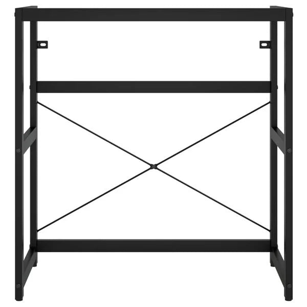 Estructura de Baño con Lavabo Integrado - Hierro Negro o Blanco 79x38x83 cm - TU ULTIMO CLIC
