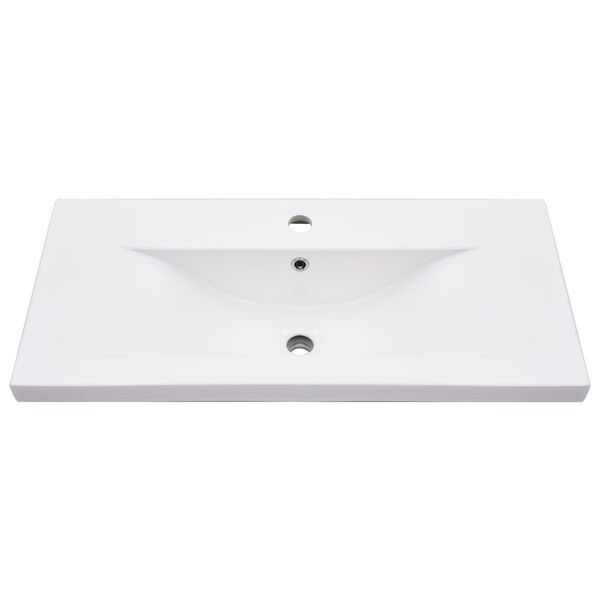 Estructura de Baño con Lavabo Integrado - Hierro Negro o Blanco 79x38x83 cm - TU ULTIMO CLIC