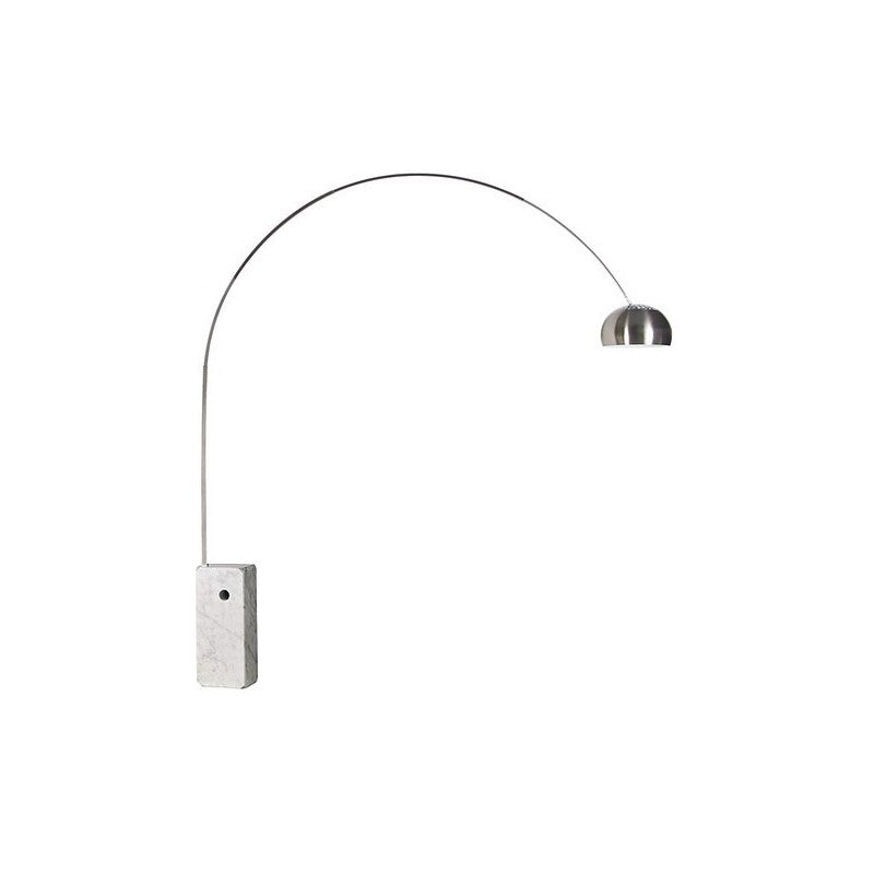 Lámpara NEW ARC BIG - Pie Salón Mármol Blanco - TU ULTIMO CLIC