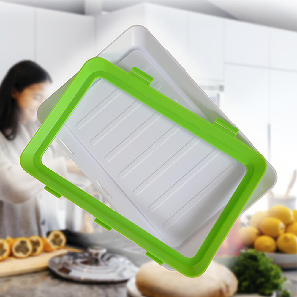 Pack 9 Bandejas Envasado Semi Vacío - Conservación Alimentos Apilable - TU ULTIMO CLIC