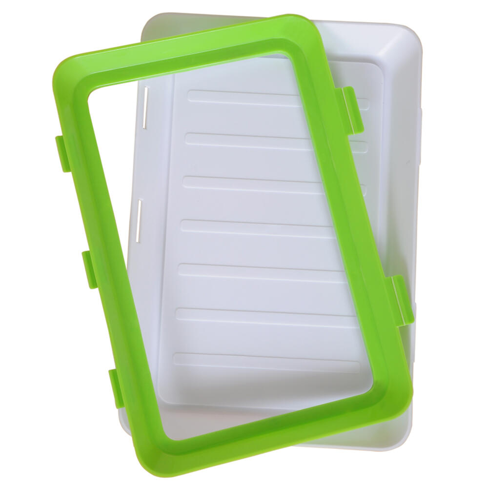 Pack 9 Bandejas Envasado Semi Vacío - Conservación Alimentos Apilable - TU ULTIMO CLIC