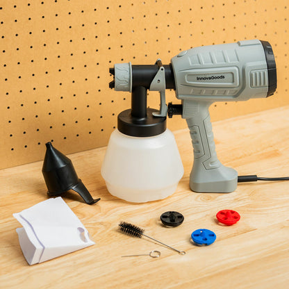 Pistola de Pintura Eléctrica HVLP Spraint InnovaGoods 500W 1L Profesional - TU-ULTIMO-CLIC