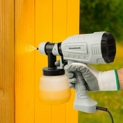 Pistola de Pintura Eléctrica HVLP Spraint InnovaGoods 500W 1L Profesional - TU-ULTIMO-CLIC
