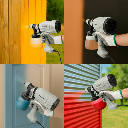 Pistola de Pintura Eléctrica HVLP Spraint InnovaGoods 500W 1L Profesional - TU-ULTIMO-CLIC